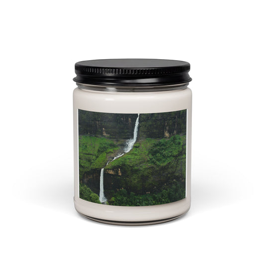 Waterfall Forest Scented Soy Candle — 9oz Nature Aromatherapy Candle