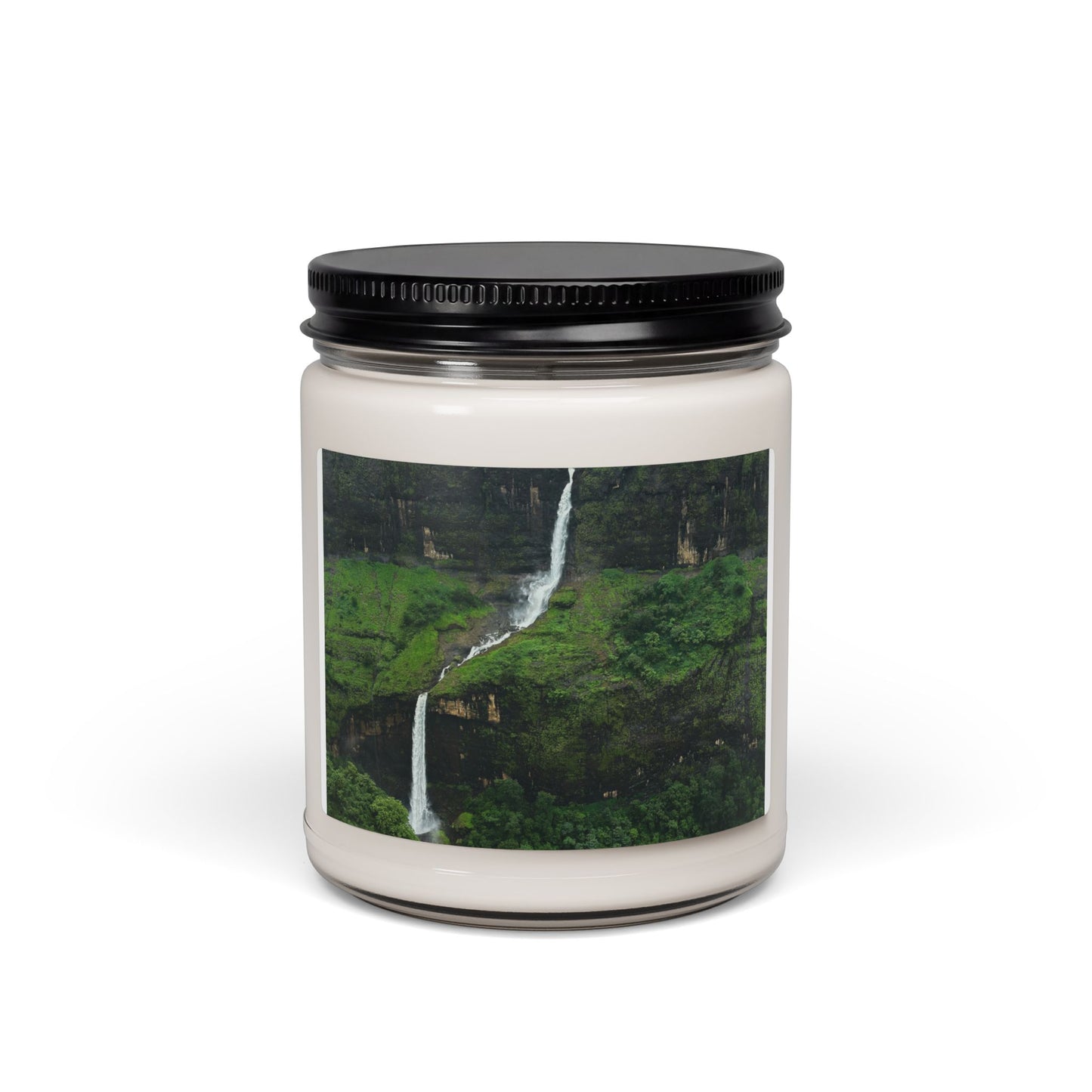 Waterfall Forest Scented Soy Candle — 9oz Nature Aromatherapy Candle